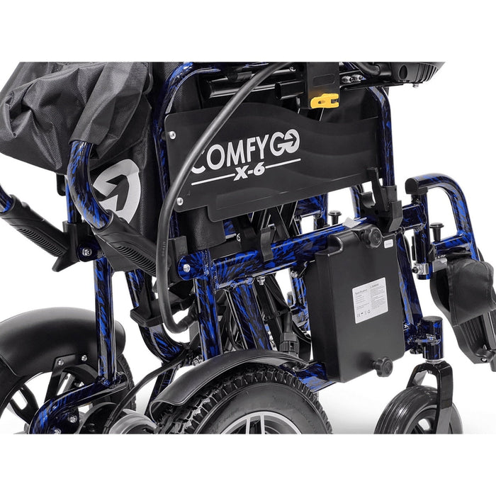 ComfyGO X-6: Lightweight Electric Wheelchair by ComfyGO sold by Mobility Depot USA