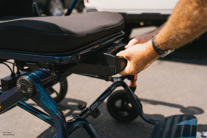 Pride Jazzy Carbon HD Lightweight Folding Power Chair