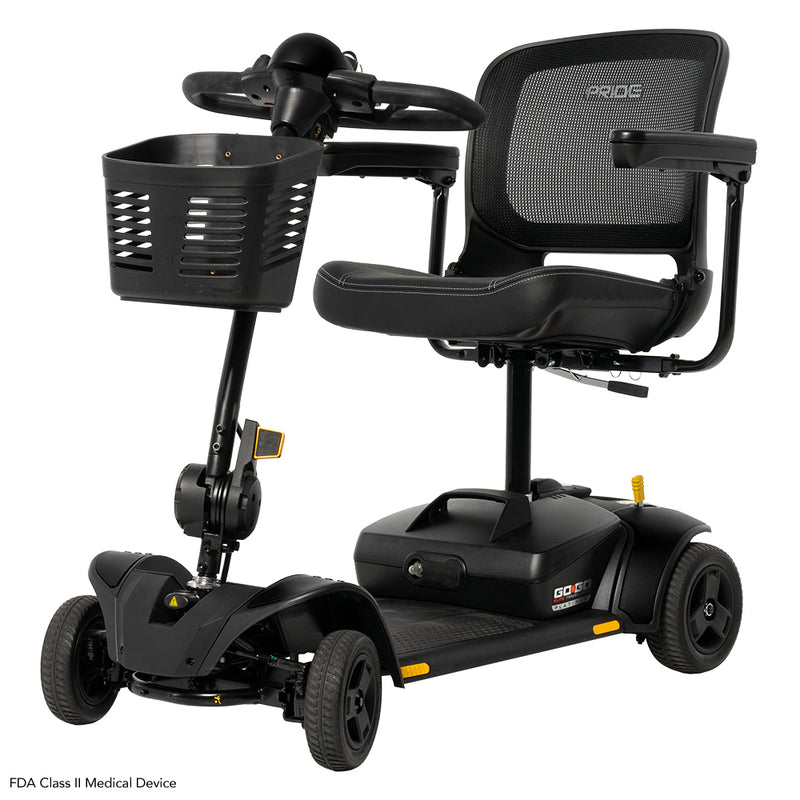 Pride Go-Go Elite Traveller 2 Platinum - 4-Wheel Travel Mobility Scooter