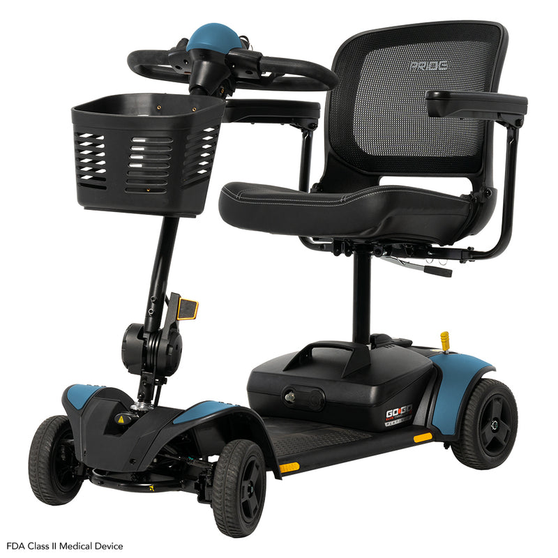 Pride Go-Go Elite Traveller 2 Platinum - 4-Wheel Travel Mobility Scooter