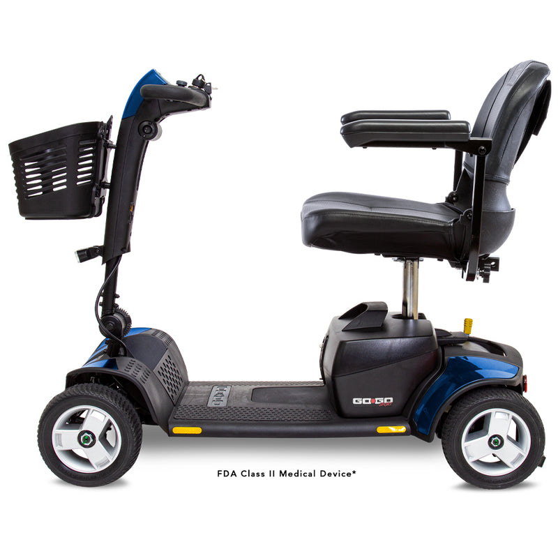 Pride Go-Go Sport 4-Wheel Travel Mobility Scooter