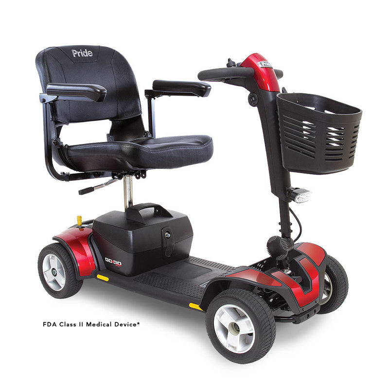 Pride Go-Go Sport 4-Wheel Travel Mobility Scooter