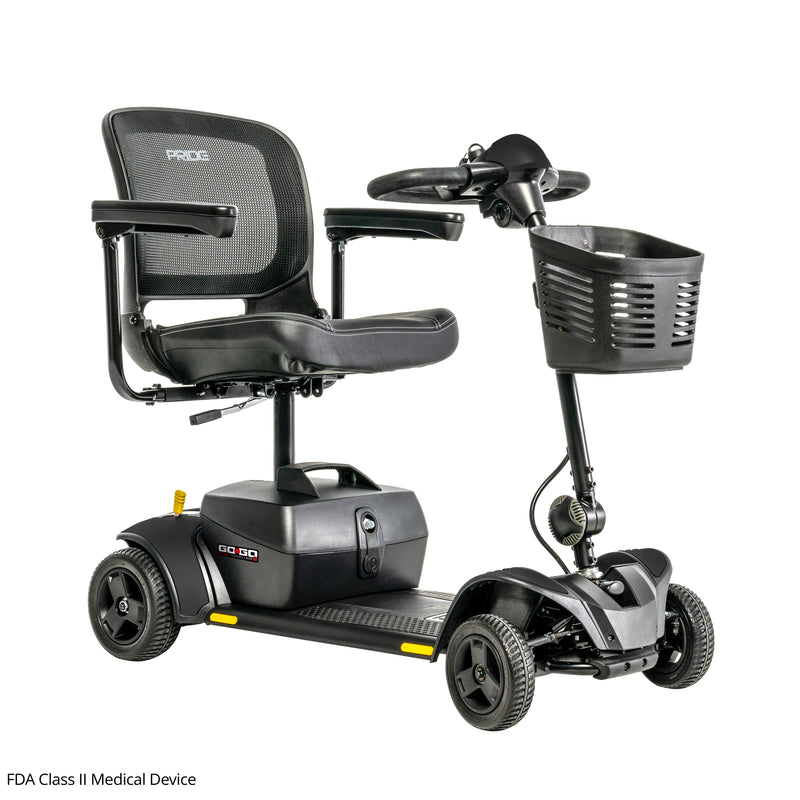 Pride Go-Go Elite Traveller 2 - 4-Wheel Travel Mobility Scooter