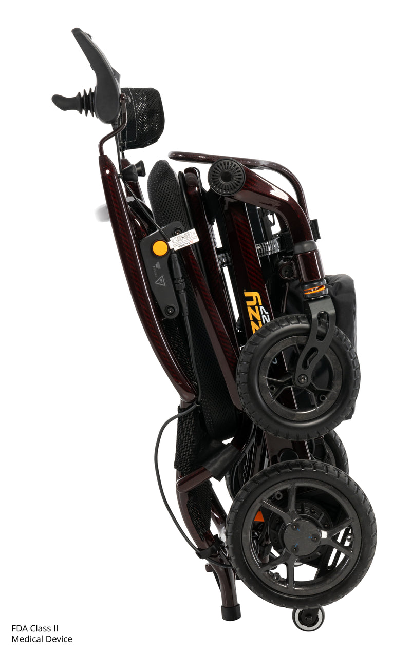 Pride Jazzy Carbon 27 Ultra Lightweight Folding Power Chair