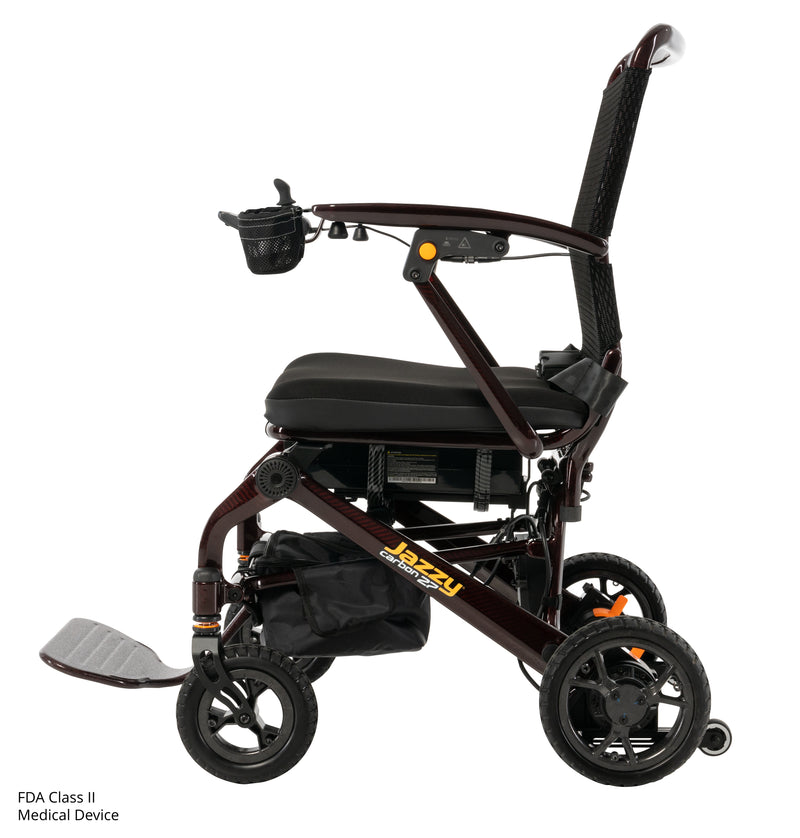 Pride Jazzy Carbon 27 Ultra Lightweight Folding Power Chair