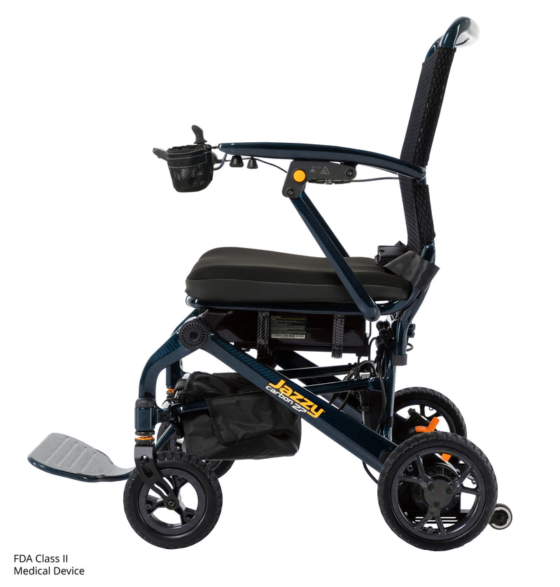 Pride Jazzy Carbon 27 Ultra Lightweight Folding Power Chair