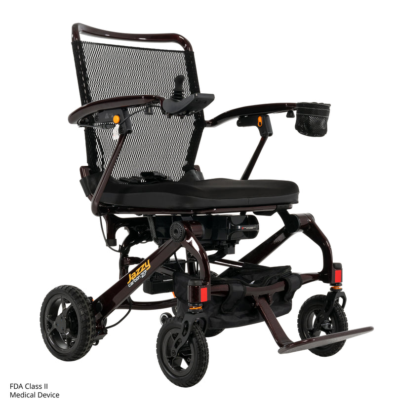 Pride Jazzy Carbon 27 Ultra Lightweight Folding Power Chair