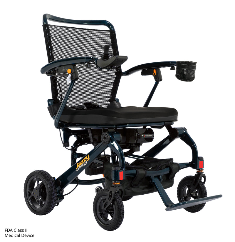 Pride Jazzy Carbon 27 Ultra Lightweight Folding Power Chair