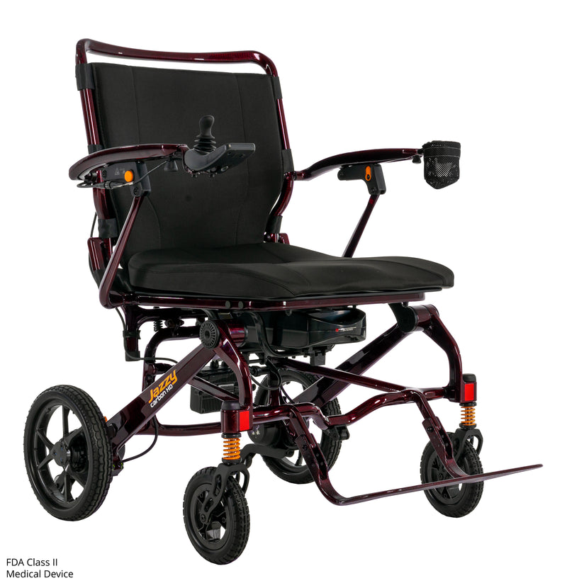 Pride Jazzy Carbon HD Lightweight Folding Power Chair
