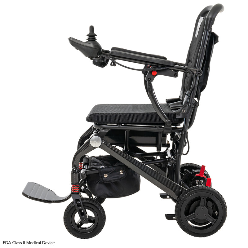 Pride Jazzy Carbon Lightweight Folding Power Chair