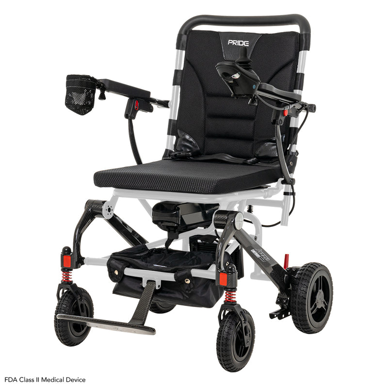 Pride Jazzy Carbon Lightweight Folding Power Chair