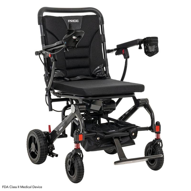 Pride Jazzy Carbon Lightweight Folding Power Chair