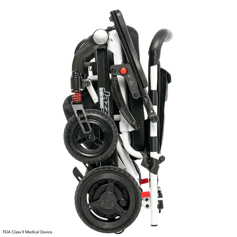 Pride Jazzy Carbon Lightweight Folding Power Chair