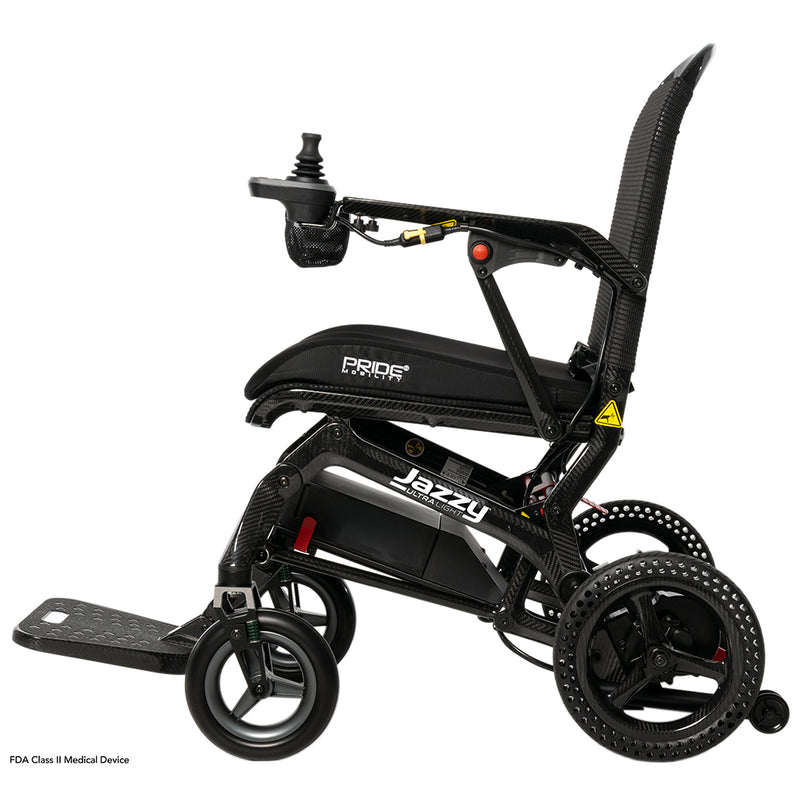 Pride Jazzy Ultra Light Folding Power Wheelchair