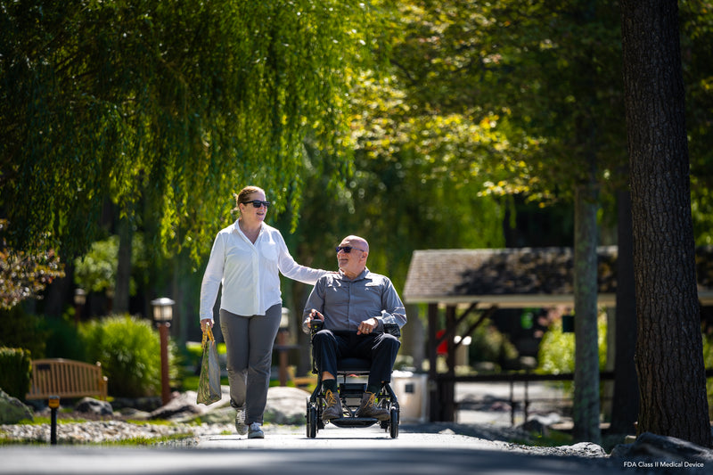 Pride Jazzy Ultra Light Folding Power Wheelchair